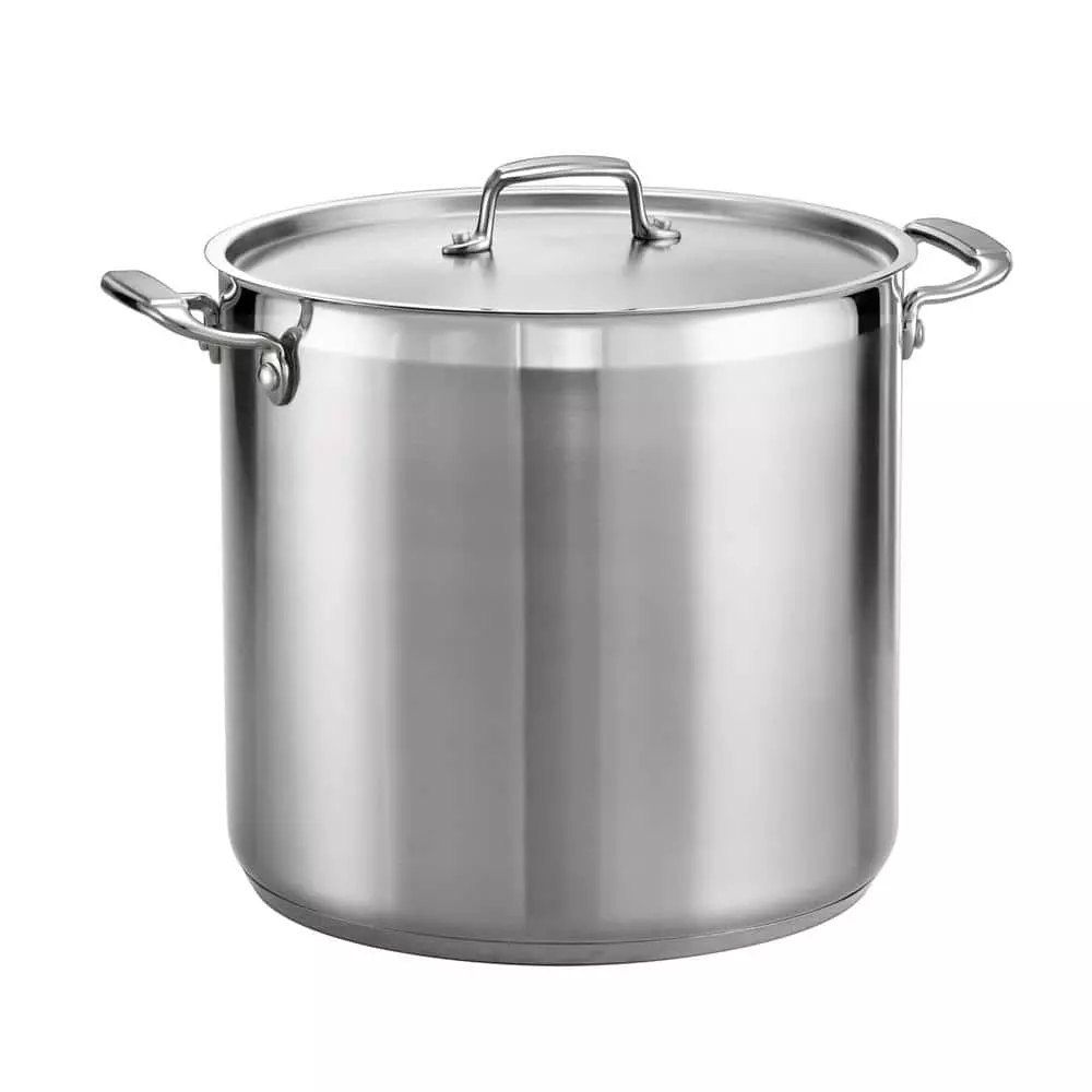 Gourmet 20 Qt. Stainless Steel Stock Pot with Lid by Tramontina 3 Gourmet 20 Qt. Stainless Steel Stock Pot with Lid by Tramontina