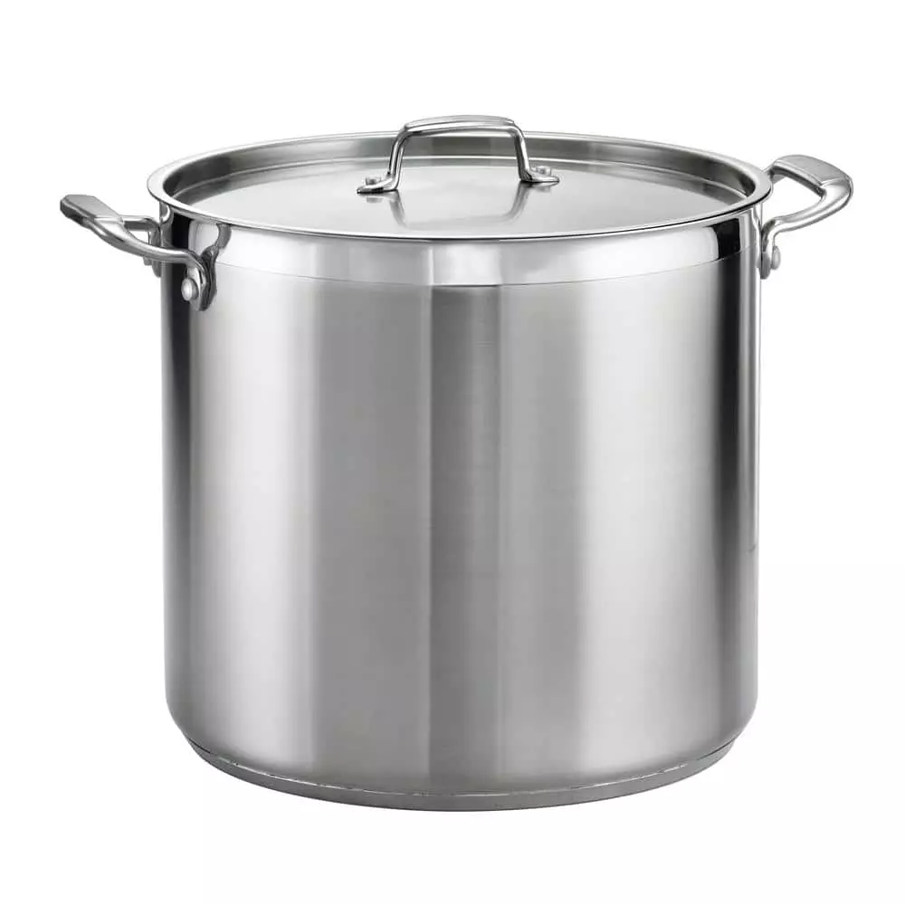 Gourmet 24 qt. Stainless Steel Stock Pot with Lid by Tramontina 3 Gourmet 24 qt. Stainless Steel Stock Pot with Lid by Tramontina