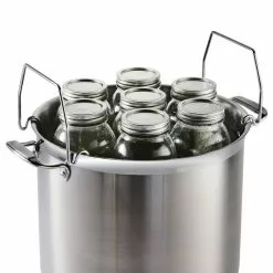 22 qt. Stainless Steel Canning Stock Pot with Rack by Tramontina 23 22 qt. Stainless Steel Canning Stock Pot with Rack by Tramontina -Cookware Sales Shop tramontina stock pots 80120 006ds 44 1000