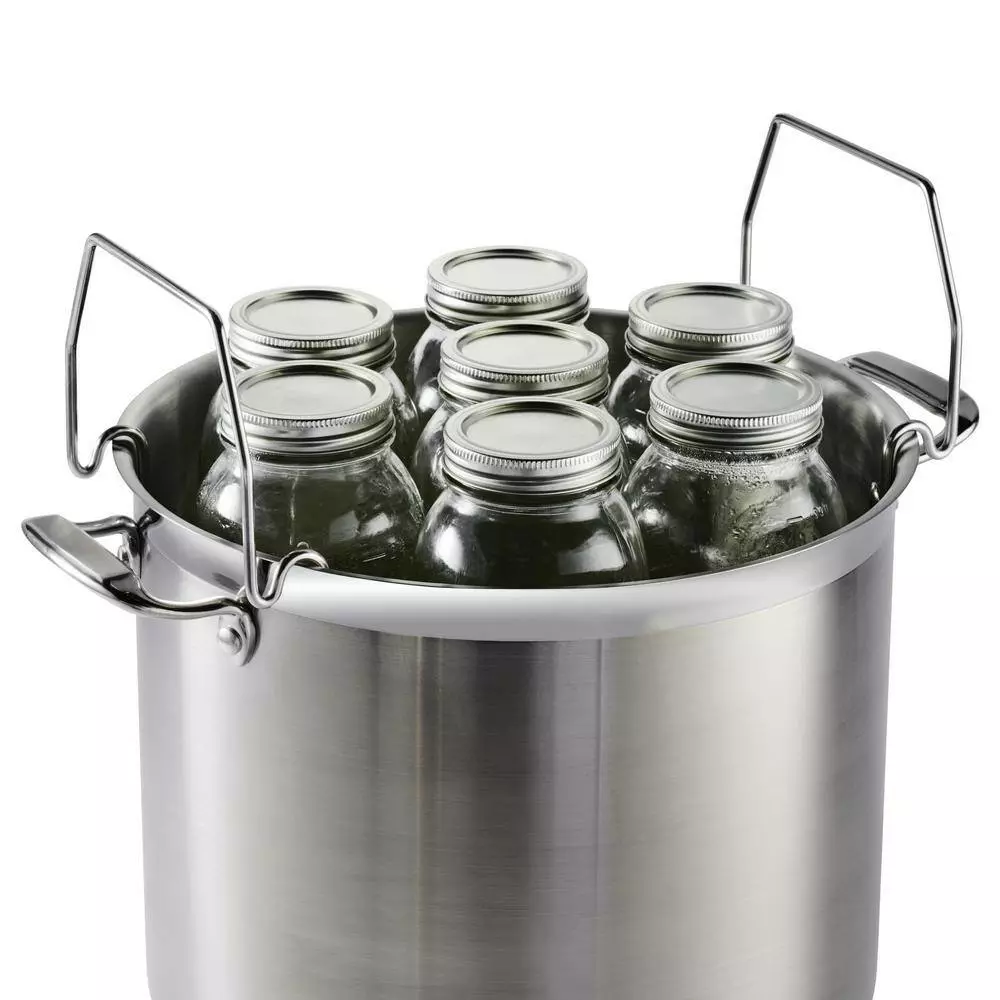 22 qt. Stainless Steel Canning Stock Pot with Rack by Tramontina 12 22 qt. Stainless Steel Canning Stock Pot with Rack by Tramontina - Image 10