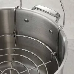 22 qt. Stainless Steel Canning Stock Pot with Rack by Tramontina 19 22 qt. Stainless Steel Canning Stock Pot with Rack by Tramontina -Cookware Sales Shop tramontina stock pots 80120 006ds 77 1000