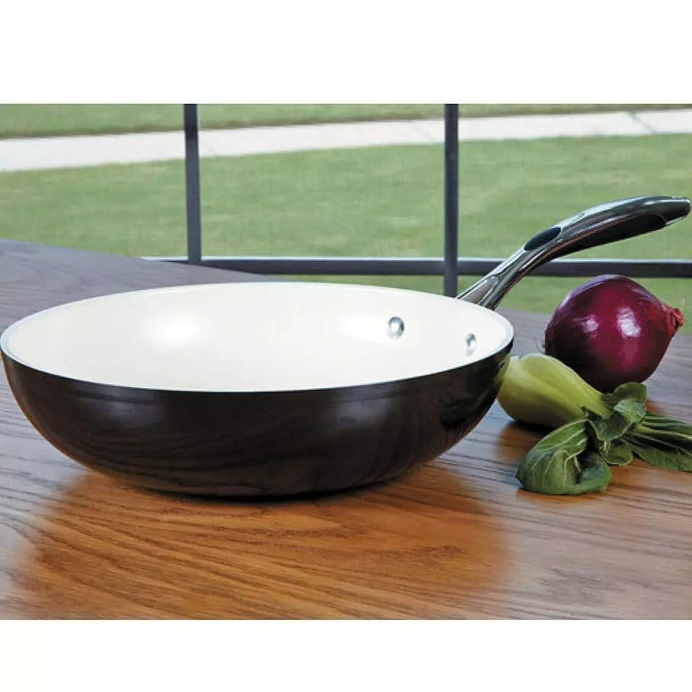Gourmet Ceramica Deluxe Aluminum Stir-Fry Pan by Tramontina 8 Gourmet Ceramica Deluxe Aluminum Stir-Fry Pan by Tramontina - Image 6