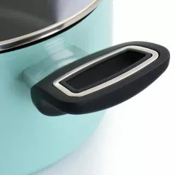 Everyday 5 qt. Aluminum Dutch Oven with Lid in Turquoise by MARTHA STEWART 12 Everyday 5 qt. Aluminum Dutch Oven with Lid in Turquoise by MARTHA STEWART -Cookware Sales Shop turquoise dutch ovens 985117295m 1f 1000