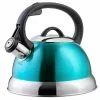 Flintshire 1.75 Qt. 7-Cup Stainless Steel Whistling Stovetop Tea Kettle in Turquoise by Mr. Coffee 2 Flintshire 1.75 Qt. 7-Cup Stainless Steel Whistling Stovetop Tea Kettle in Turquoise by Mr. Coffee -Cookware Sales Shop turquoise mr coffee tea kettles 985118844m 64 1000