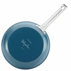Ayesha Home Collection Porcelain Enamel Nonstick Cookware Set, 10-Piece, Twilight Teal by Ayesha Curry 12 Ayesha Home Collection Porcelain Enamel Nonstick Cookware Set, 10-Piece, Twilight Teal by Ayesha Curry -Cookware Sales Shop twilight teal ayesha curry pot pan sets 10775 1d 1000