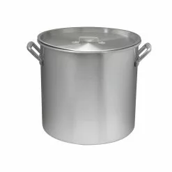64 qt. Aluminum Cooking Stock Pot with Basket for Steaming Tamales Seafood Crawfish Boiler with Lid by Unbranded -Cookware Sales Shop unbranded stock pots cpes 4477 c3 1000