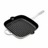 Natural Canvas 11.5 in. Cast Iron Grill Pan in White by Denby 2 Natural Canvas 11.5 in. Cast Iron Grill Pan in White by Denby -Cookware Sales Shop white denby grill pans cinc 521 64 1000