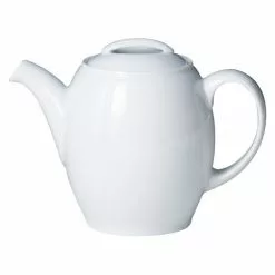 White 8-Cup Porcelain Teapot by Denby