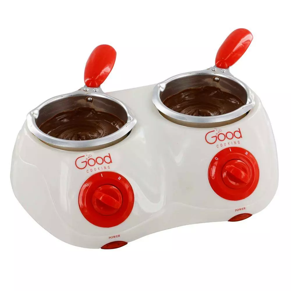 Good Cooking .25 qt. Chocolate Melting Pot with 2-Crocs by Unbranded 7 Good Cooking .25 qt. Chocolate Melting Pot with 2-Crocs by Unbranded - Image 5