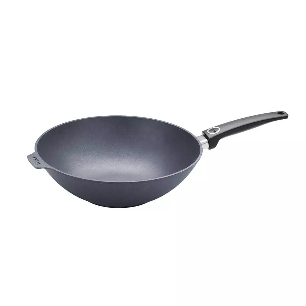 12.5 in. Non-stick Wok in Cast Aluminum by Woll 3 12.5 in. Non-stick Wok in Cast Aluminum by Woll