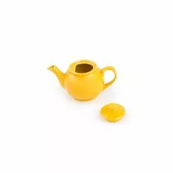 6-Cup Yellow Earthenware Teapot by Fox Run 9 6-Cup Yellow Earthenware Teapot by Fox Run -Cookware Sales Shop yellow fox run tea kettles 39857 4f 1000