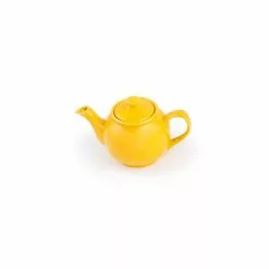 6-Cup Yellow Earthenware Teapot by Fox Run 8 6-Cup Yellow Earthenware Teapot by Fox Run -Cookware Sales Shop yellow fox run tea kettles 39857 c3 1000