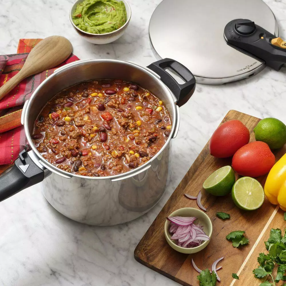 Duo 6 Qt. Stainless Steel Stovetop Pressure Cooker by Zavor 7 Duo 6 Qt. Stainless Steel Stovetop Pressure Cooker by Zavor - Image 5